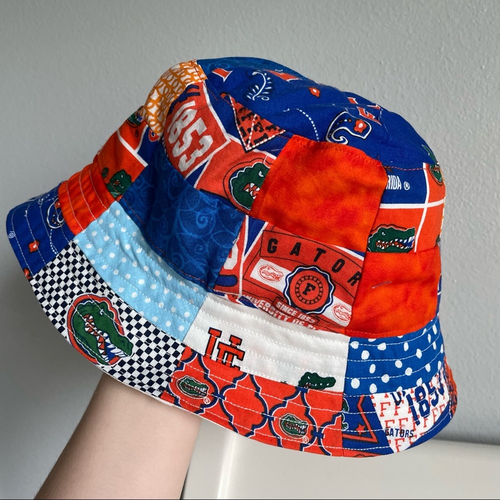 University of Florida orange and blue bucket hat